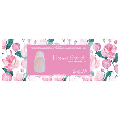 ALezori French Gelly Tips AG- 18 300τμχ